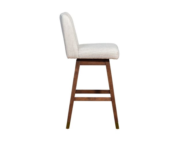 Armen Living Isabella Beige Barstool large image number 4