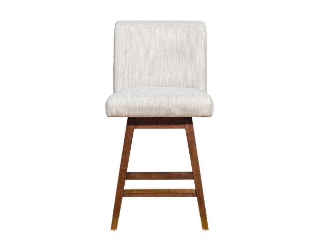 Armen Living Isabella Beige Counter Stool large image number 1