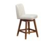 Armen Living Isabella Beige Counter Stool small image number 3