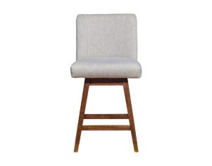 Armen Living Isabella Taupe Counter Stool