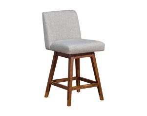 Armen Living Isabella Taupe Counter Stool