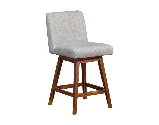 Armen Living Isabella Taupe Counter Stool large image number 2