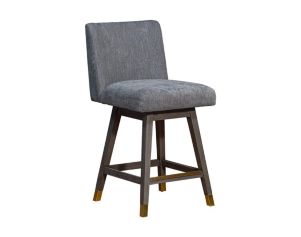 Armen Living Isabella Gray Counter Stool