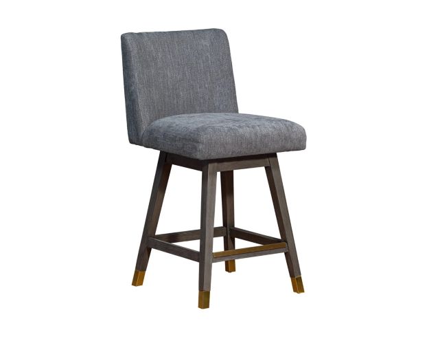 Armen Living Isabella Gray Counter Stool large image number 2