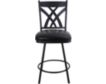 Armen Living Dover Black Counter Stool small image number 1