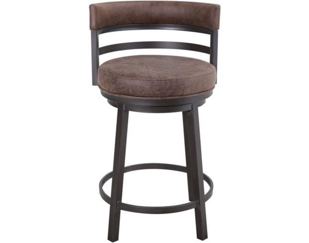 Armen Living Madrid Swivel Counter Stool large image number 1