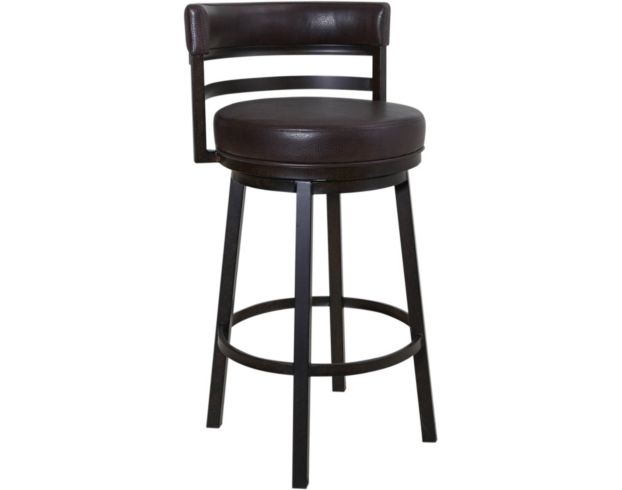 Armen Living Madrid Swivel Barstool large image number 2