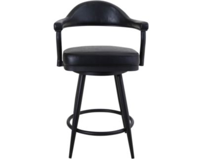 Armen Living Justin Swivel Counter Stool