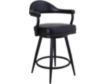 Armen Living Justin Swivel Counter Stool small image number 2