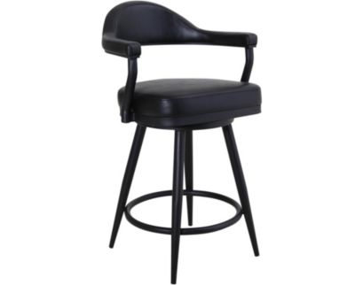 Armen Living Justin Swivel Counter Stool