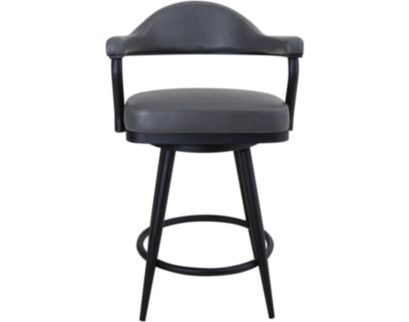 Armen Living Justin Swivel Counter Stool