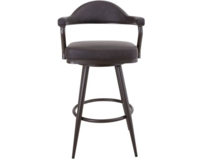 Armen Living Justin Swivel Counter Stool