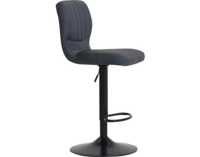 Armen Living Bardot Gray Adjustable Swivel Counter Stool