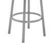 Armen Living Lorin White Swivel Counter Stool small image number 6