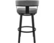 Armen Living Lorin Gray Swivel Counter Stool small image number 4
