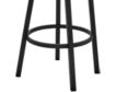 Armen Living Lorin Gray Swivel Counter Stool small image number 7