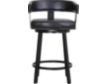 Armen Living Lorin Brown Swivel Counter Stool small image number 1