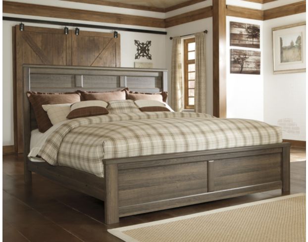 ashley juararo king bed for cal king mattress