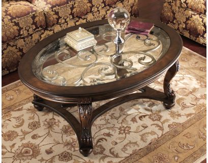 Ashley Norcastle Oval Coffee Table