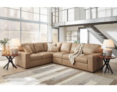 Ashley Bandon Toffee 3-Piece Sectional