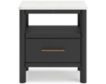 Ashley Furniture Industries In Cadmori Black Nightstand small image number 1