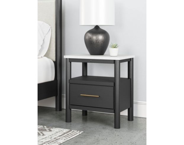 Ashley Furniture Industries In Cadmori Black Nightstand large image number 2