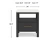 Ashley Furniture Industries In Cadmori Black Nightstand small image number 11