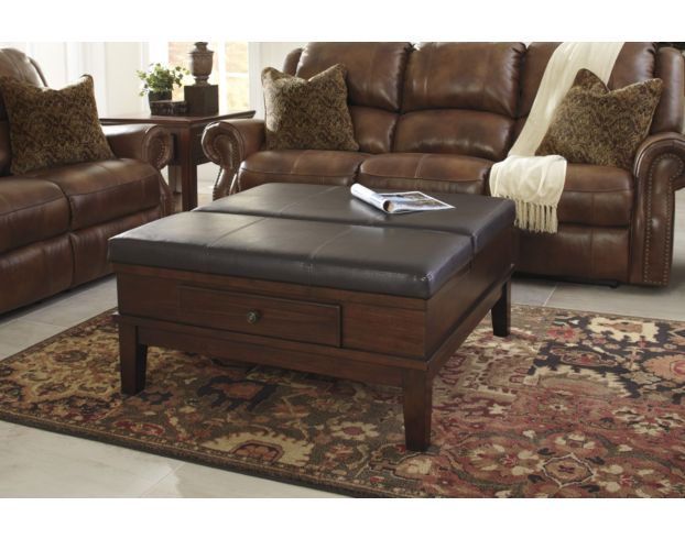 Ashley Y Ottoman Coffee Table, Large Footrest Coffee Table