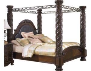 Ashley North Shore King Canopy Bed