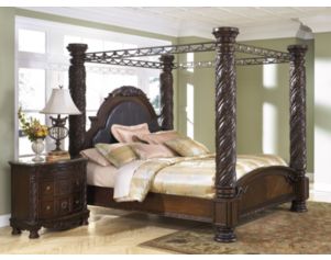 Ashley North Shore King Canopy Bed