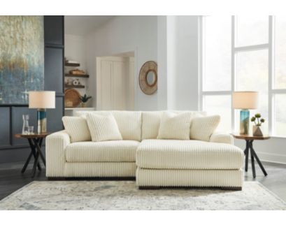 Ashley Lindyn 2-Piece Modular Loveseat with Chaise