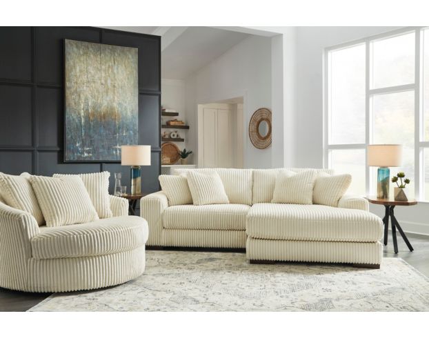 Ashley Lindyn 2-Piece Modular Loveseat with Chaise large image number 3