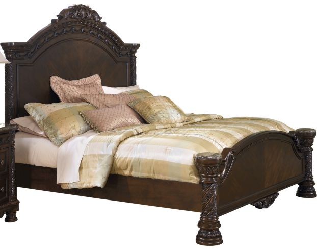 Ashley North Shore King Panel Bed large image number 1