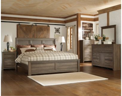 Ashley Juararo 4-Piece King Panel Bedroom Set