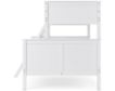 Ashley Nextonfort Twin Over Full White Bunkbed small image number 5