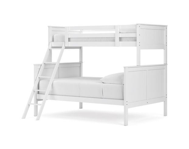 Ashley Nextonfort Twin Over Full White Bunkbed large image number 6