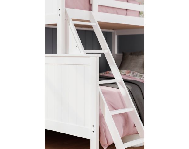 Ashley Nextonfort Twin Over Full White Bunkbed large image number 7