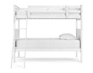 Ashley Nextonfort Twin White Bunkbed