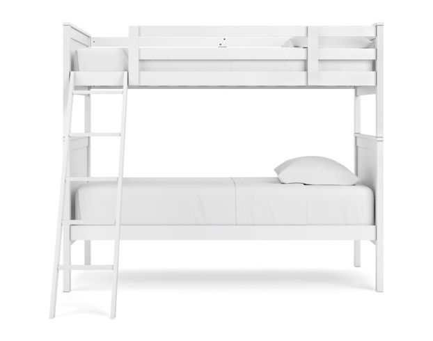 Ashley Nextonfort Twin White Bunkbed large image number 1