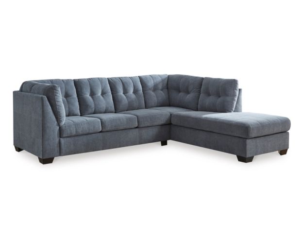 Ashley Marleton Denim Blue 2-Piece Sectional with Right Chaise large image number 2