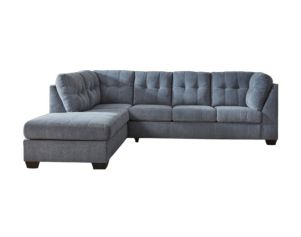 Ashley Marleton Denim Blue 2-Piece Sectional with Left Chaise