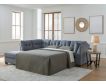 Ashley Marleton Denim Blue 2-Piece Sleeper Sectional with Left Chaise small image number 4