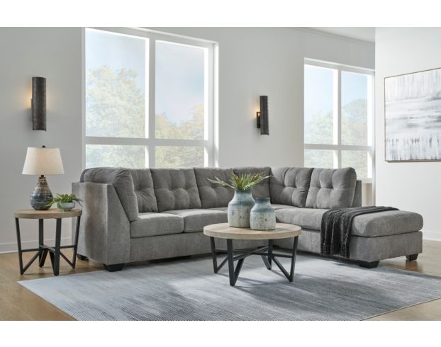 Ashley Marleton Gray 2-Piece Sleeper Sectional with Right Chaise large image number 6