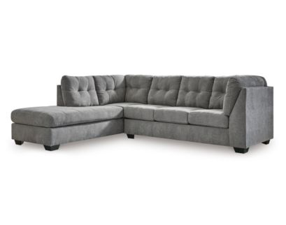 Ashley Marleton Gray 2-Piece Sectional with Left Chaise