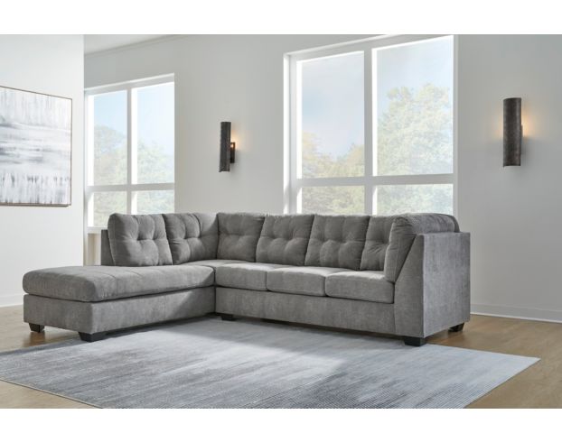 Ashley Marleton Gray 2-Piece Sleeper Sectional with Left Chaise large image number 2