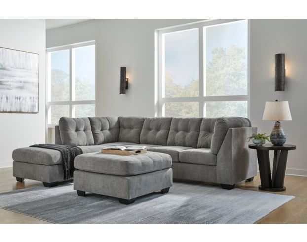 Ashley Marleton Gray 2-Piece Sleeper Sectional with Left Chaise large image number 3