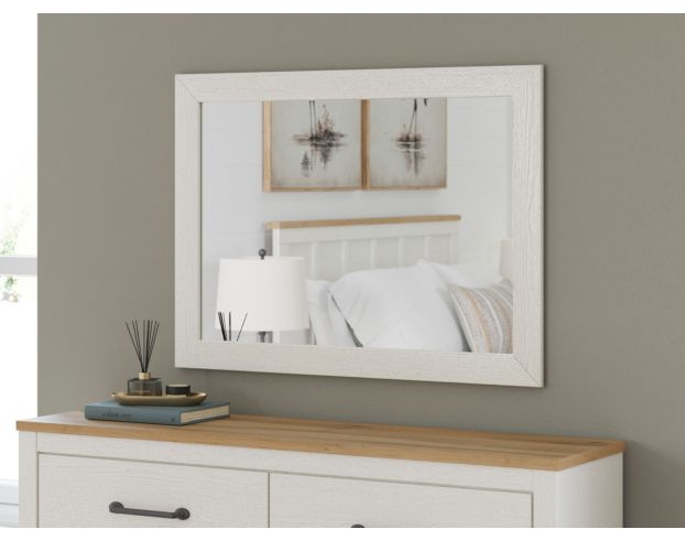 Ashley Linnocreek Dresser Mirror large image number 3