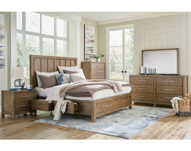 Ashley Cabalynn 4-Piece Queen Storage Bedroom Set large image number 1