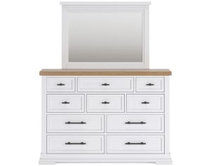 Ashley Ashbryn 10-Drawer Dresser with Mirror