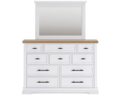 Ashley Ashbryn 10-Drawer Dresser with Mirror